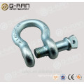 US type adjustable bow shackle with clevis pin